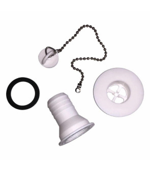 Drain SALLE DE BAIN 30 mm droit PG 25 mm complet