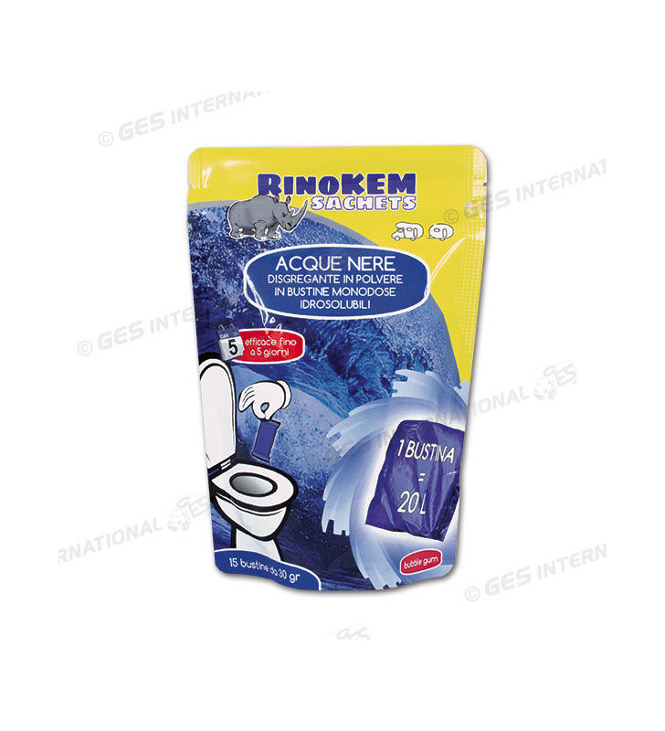 Sachets RinoKEM - 15 bus x 30gr DisgregAcqueNere