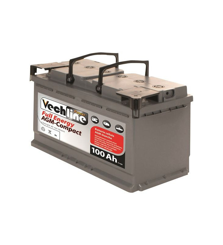 Battery 100Ah VECHLINE Full Cycling AGM Low