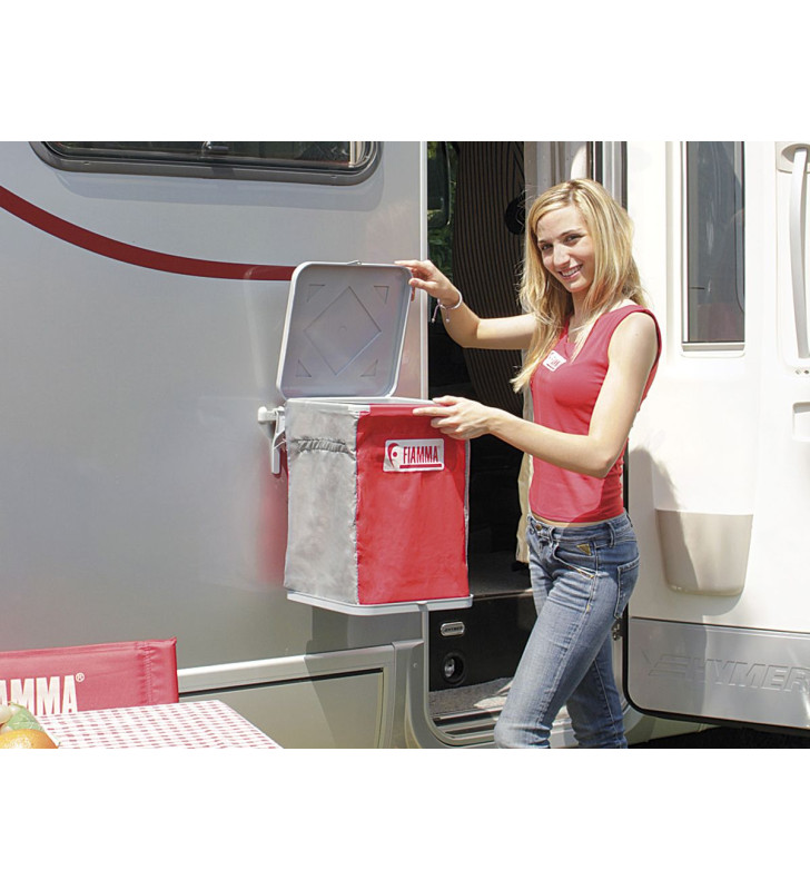 Pack Waste folding bin FIAMMA black