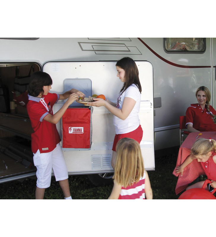 Pack Waste pattumiera pieghevole FIAMMA black