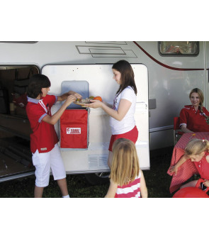 Pack Cubo de basura plegable FIAMMA negro