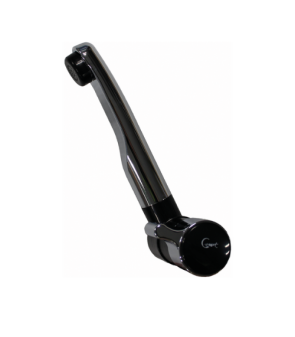 Robinet COMET avec micro-interrupteur noir/chrome