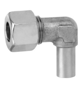 Tuyau 90° gaz acc galvanisé 8mm x 8mm