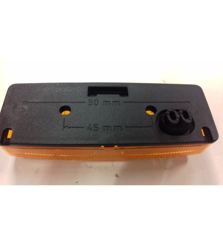 Cantilevered orange side light