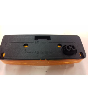 Cantilevered orange side light