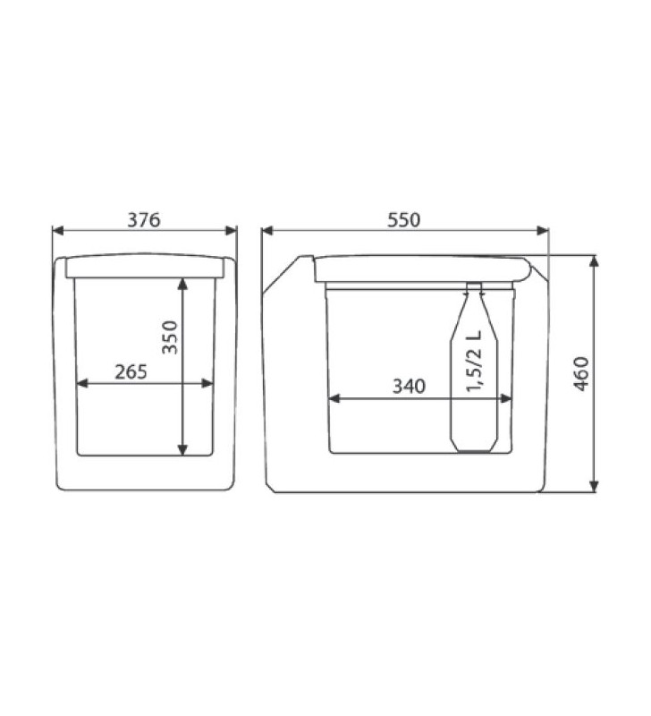 Réfrigérateur Dometic Tropicool TCX35 thermoel...