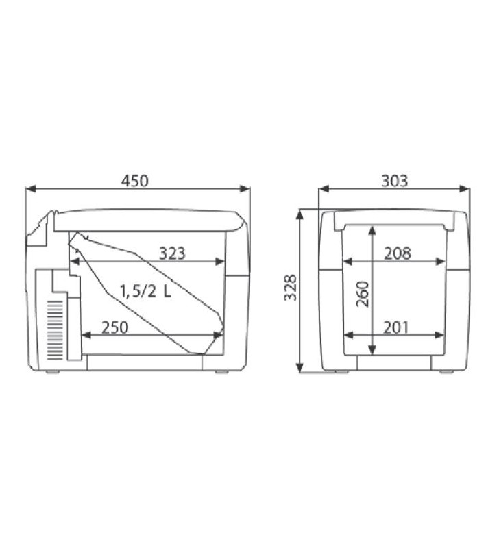 Dometic Tropicool TCX14 frigo termoel -27°C...