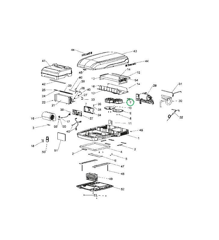 Ventilateur de climatisation DOMETIC B1600PLUS