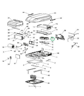 Ventilatore condizionatore B1100S DOMETIC B1600PLUS