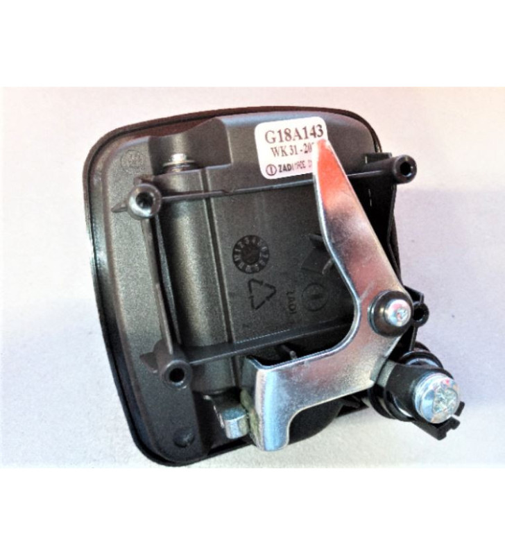 SERRATURA PORTELLONE EUROGARAGE STANDARD ZADI NERA