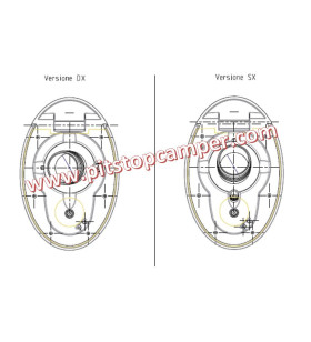 Remplisseur d'eau FAP Bravo DX Ø 35 blanc sans clé - 9120 2