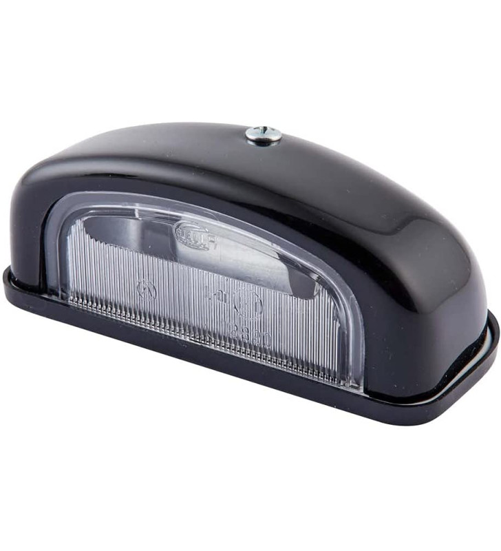 Éclairage de plaque d'immatriculation noir en...