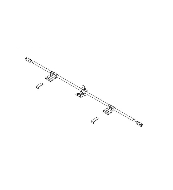 PIN - Tischführung 950 grau LIPPERT