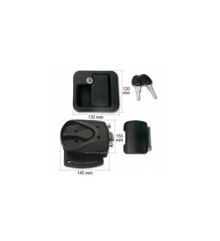 Anti-theft kit black lock FAP M1 CEE c / cyl....