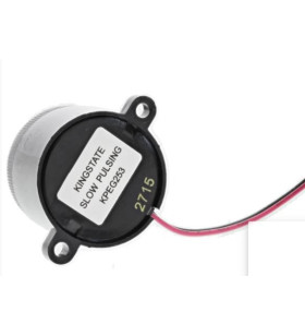 12Vdc 87dB piezo buzzer slow pulse 2