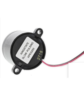12Vdc 87dB buzzer piezo impulsion lente