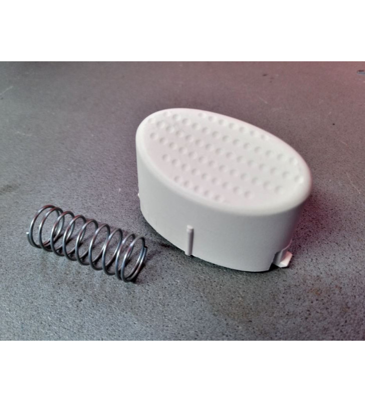 Button with spring x MIDI HEKI BARRA cream...