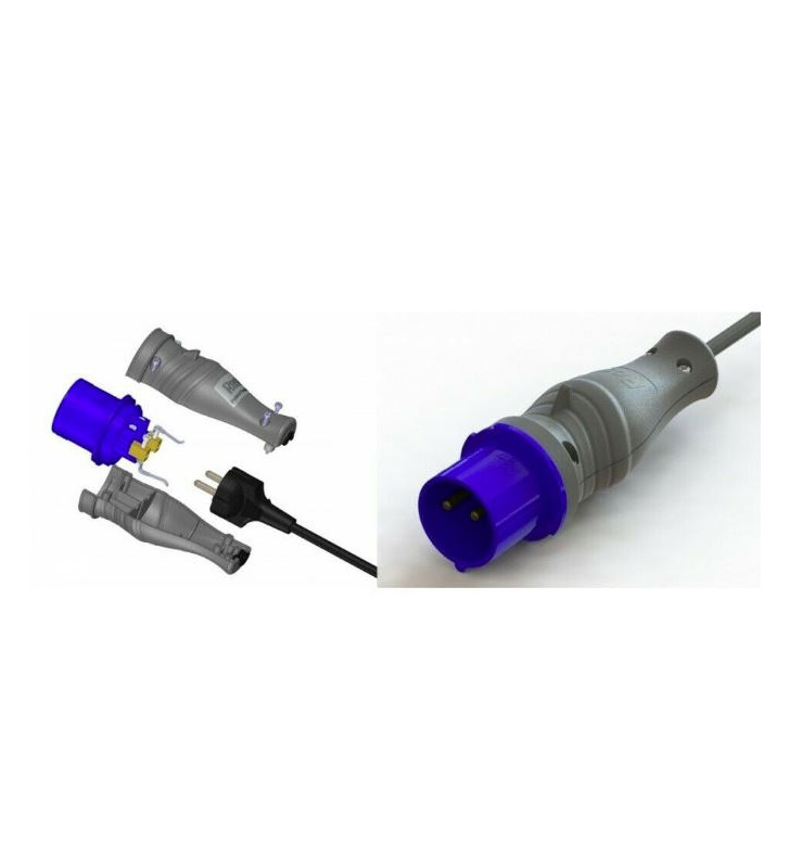 Adaptateur SHUKO vers industriel CEE