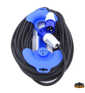 Circular electric extension cables