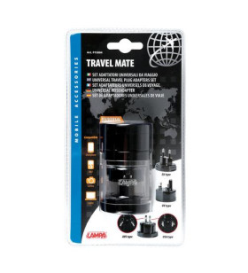 JUEGO DE ADAPTADORES DE VIAJE TRAVEL MATE 2