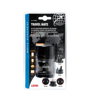 SET ADATTATORI TRAVEL MATE DA VIAGGIO