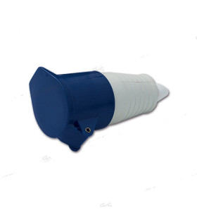 Gerade mobile Steckdose IP44 16A 2P + T 220V