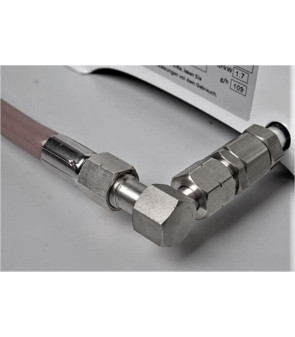 Raccordo ad angolo girevole 1/4" fornello a gas vs. tubo del gas