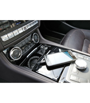 DOPPIA PRESA SLIM 2400 Ma - 12/24v - CAVO RICARICA MICRO USB