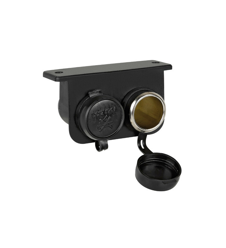 DOUBLE LIGHTER SOCKET 12 / 24V EXT-4