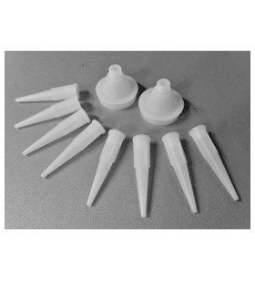 Kit 8 + 2 buses de rechange pour cartouches de mastic