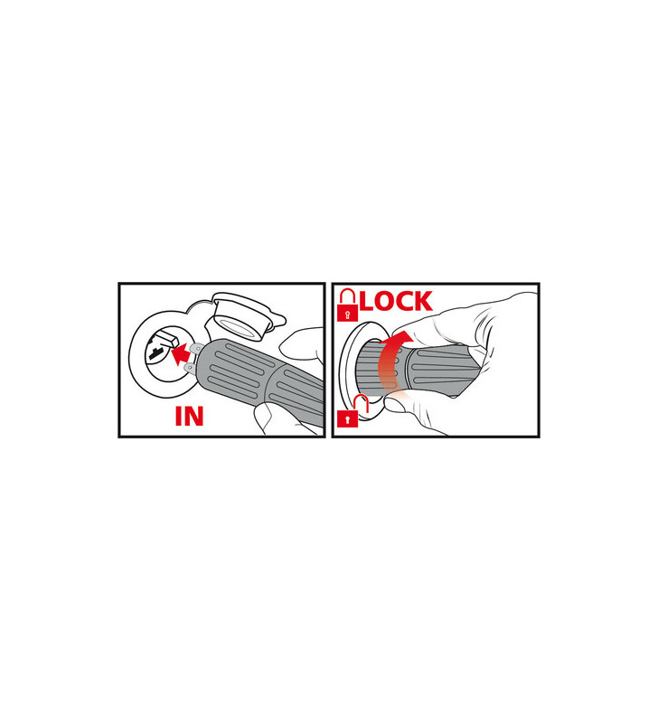 SAFE-LOCK "ANTI-VIBRATION PIN