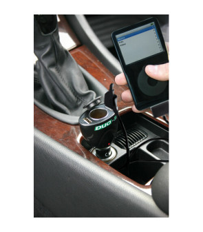 Duo-3, enchufe con USB, 12 / 24V