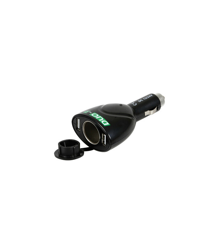 Duo-3, enchufe con USB, 12 / 24V