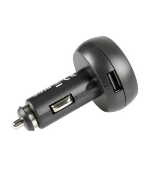 ENCHUFE TERMÓMETRO DIGITAL 3 EN 1 + VOLTÍMETRO + TOMA USB