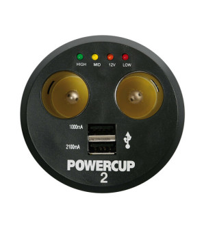 MULTIPLAYER UND BATTERIETESTER POWER CUP 2 "3IN1 12V EXTRA POWER"