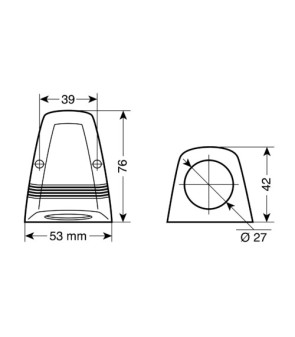 BOÎTIER UNIQUE POUR PRISES SÉRIE EXT