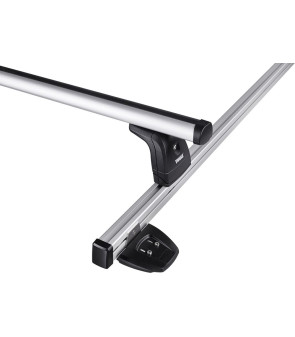 Thule 6200 Portaequipajes de techo + Juego de fijación de toldo para Ducato, Jumper, Boxer H2L2