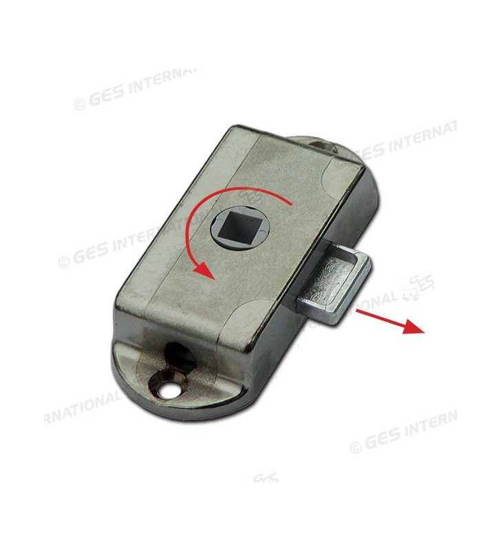 Serratura Piccolo Nova SX nichelato D15