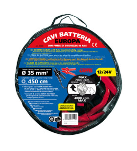 Cavi Batteria EU - 450 cm - 480 A - 35 mm² 2