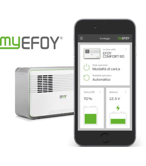 Adaptador Bluetooth Efoy App y smartphone