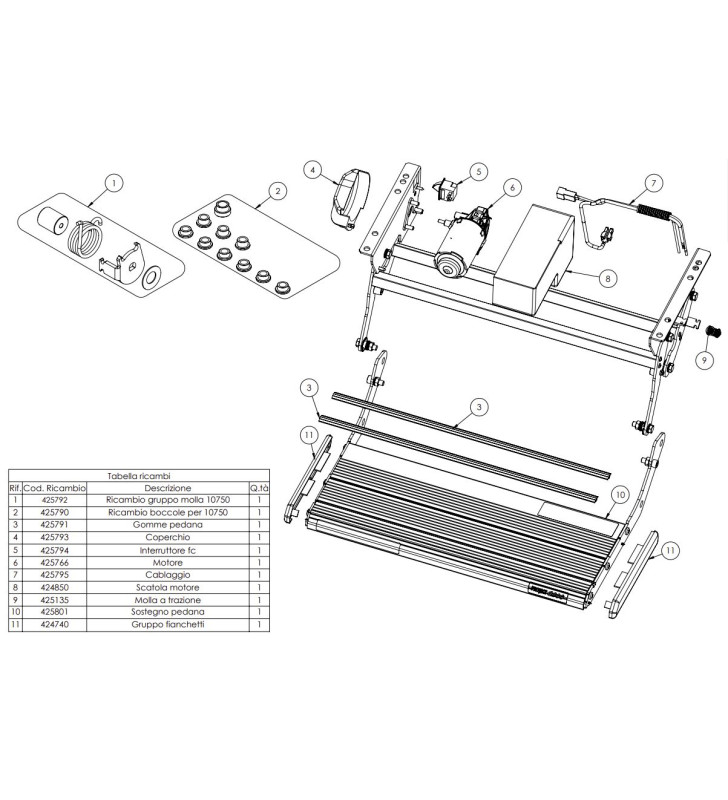 Motoreinheit für Trittstufe 10750 Lippert