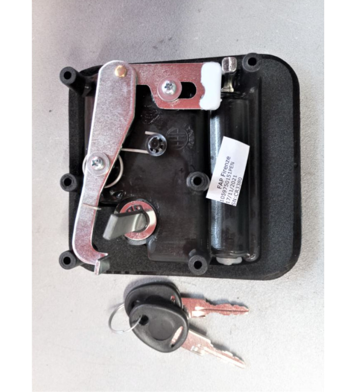 KIT SERRATURA PRO TEK FAP NERA per RIMOR,...