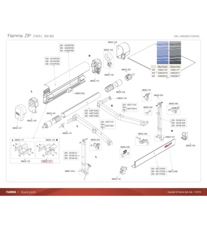 KIT INSERCIÓN SOPORTE INTERIOR DERECHO F45I -...