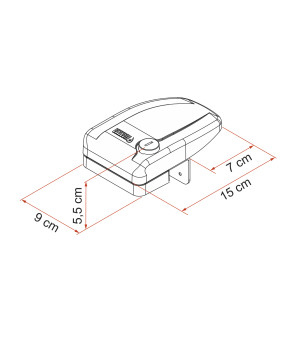 Safe Door Frame - White FIAMMA 08022-01