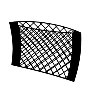 ELASTICIZED STORAGE POCKET 40X24CM VELCRO NS-6