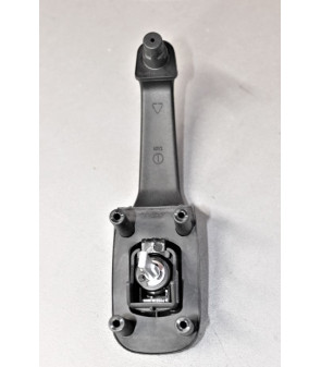 Serrure droite BASIC M1 ZADI noire complète avec rotor et clés