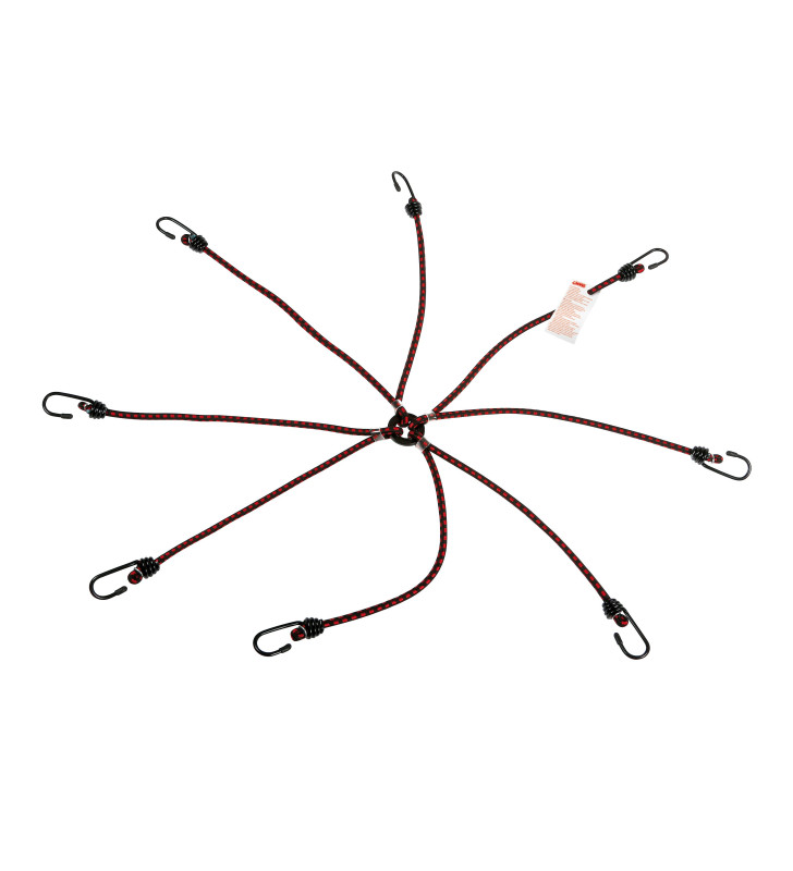 CORDE ELASTIQUE ARAIGNEE 8 CROCHETS SLIM 8MM