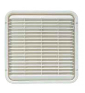 Ventilador de sobremesa 166x166 blanco con mosquiteros.