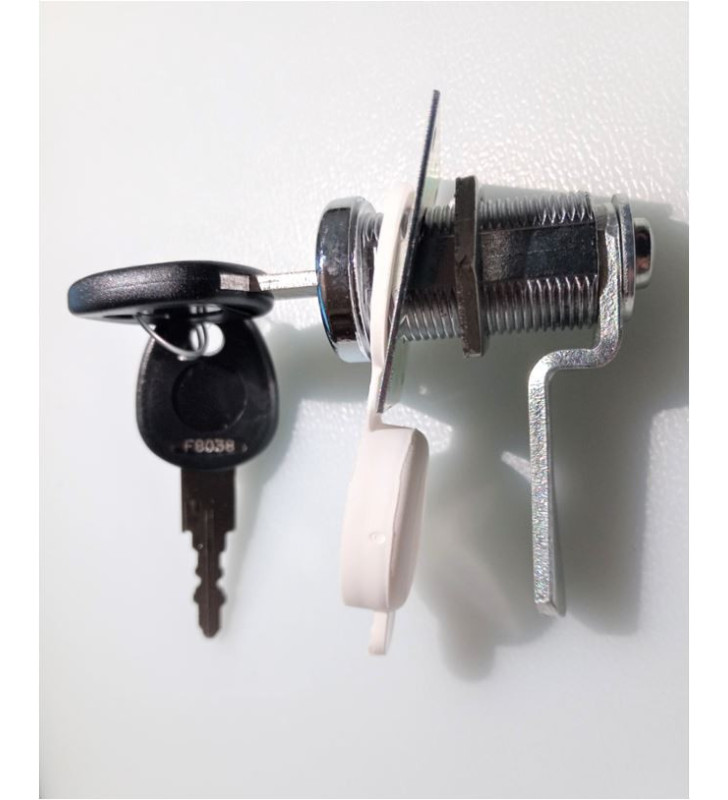 Cerradura para taquilla 85 para ARMARIO blanco...